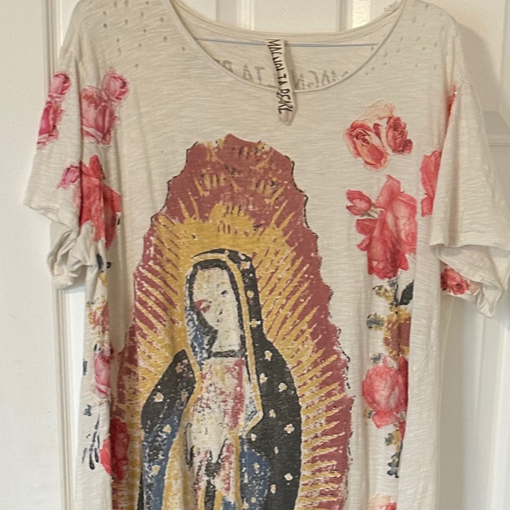 Magnolia Pearl Amor Artist Smock Dress. O/S - Picture 7 of 8